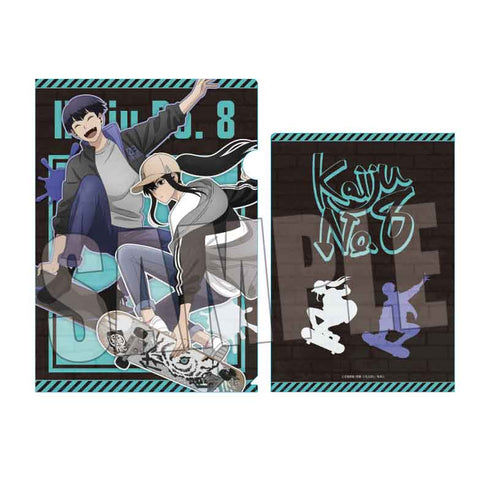 『怪獣8号』クリアファイル /亜白 ミナ&保科 宗四郎 スケーターver.